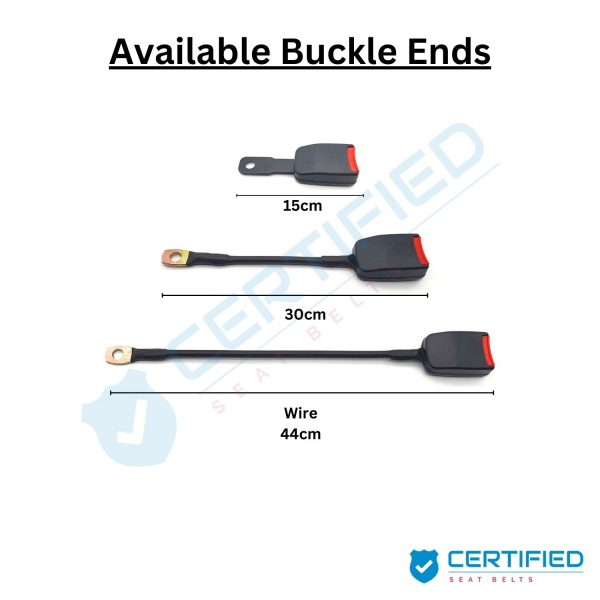red seat belt buckle receiver
